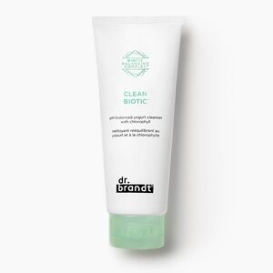 NEW Dr. Brandt Clean Biotic pH-Balanced Yogurt Cleanser with Chlorophyll